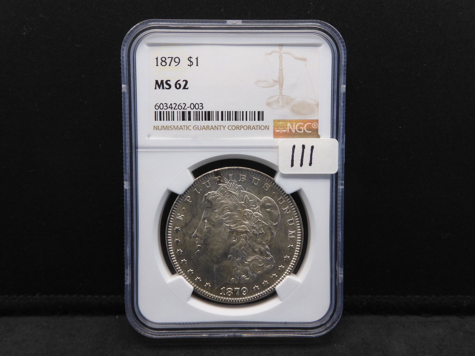 1879 NGC MS62 Morgan Silver Dollar (1 of 4)