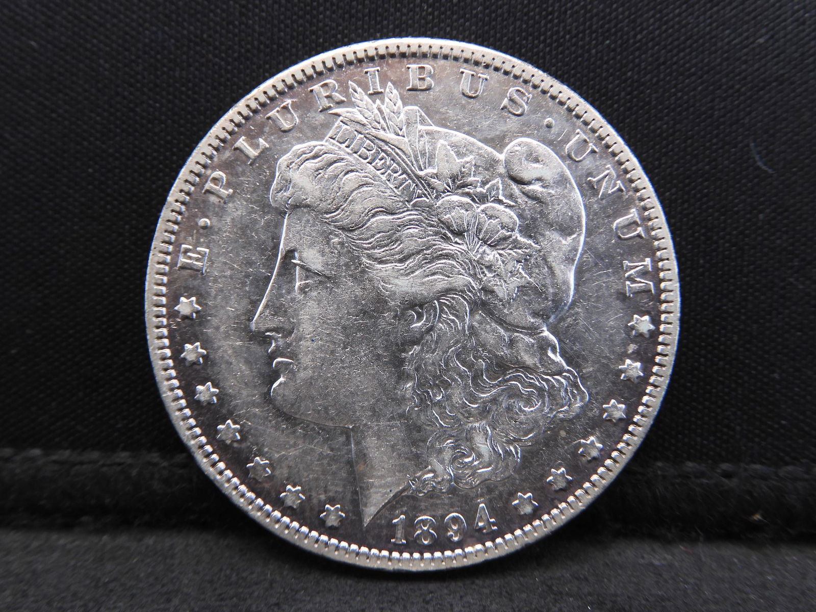 1894-O Morgan Silver Dollar - Semi Key Date in AU+ (1 of 2)