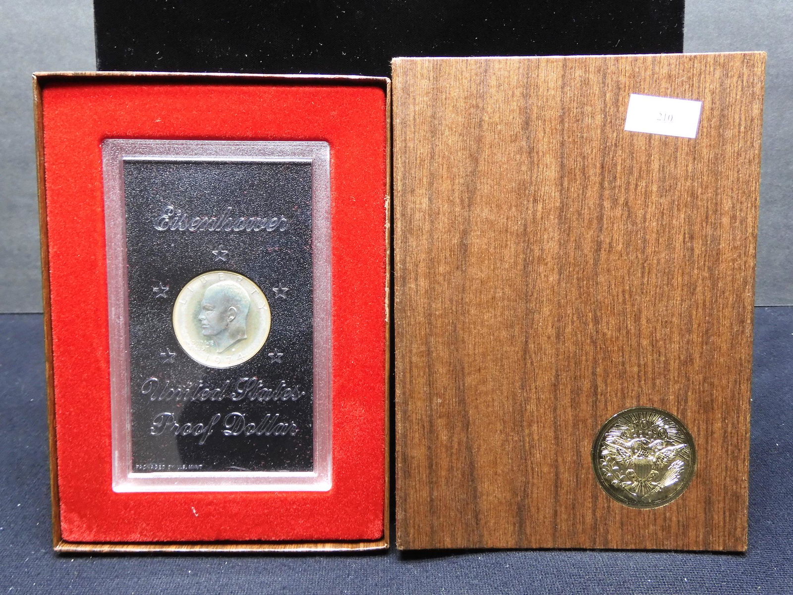 1974-S Eisenhower Ike 40% Silver Dollar OGP (1 of 5)