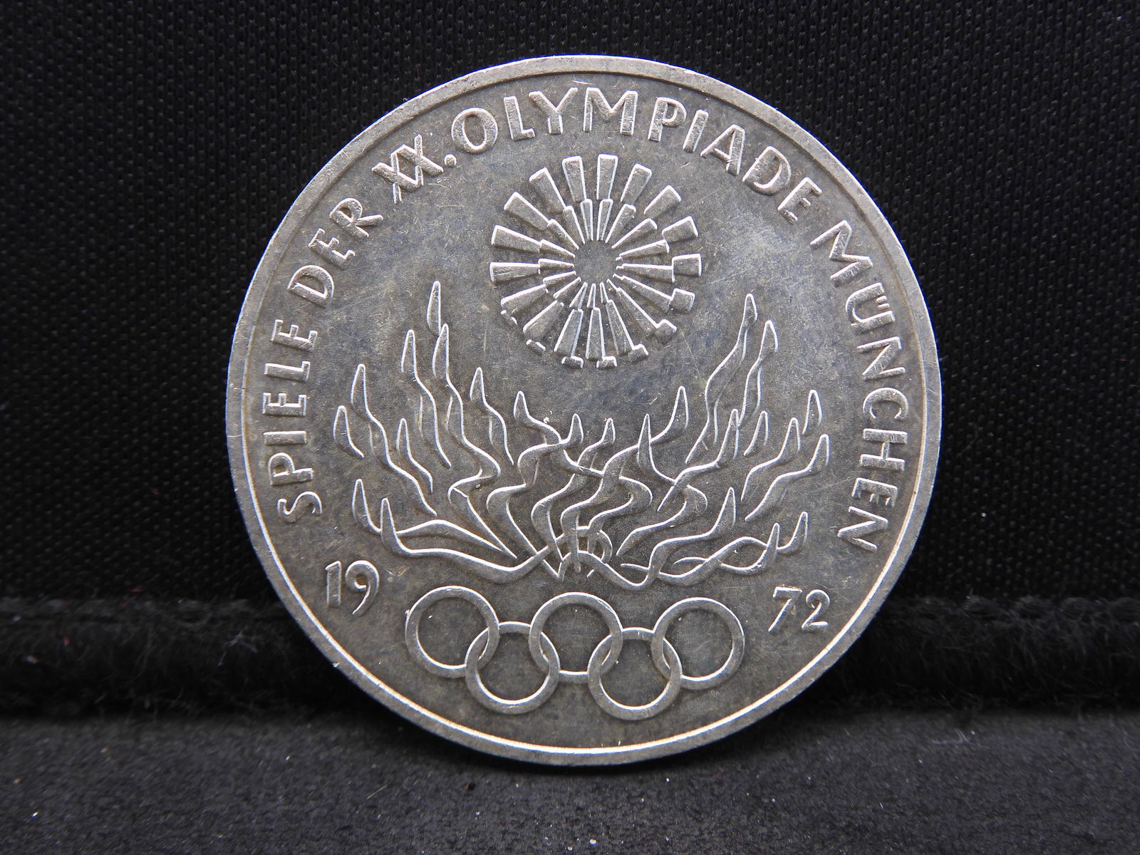 1972 Germany 10 Dutch Mark Munich Olympics (1 of 3)