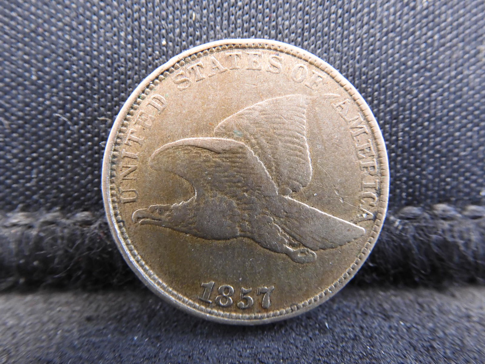 1857 High Grade Flying Eagle Cent. (1 of 2)