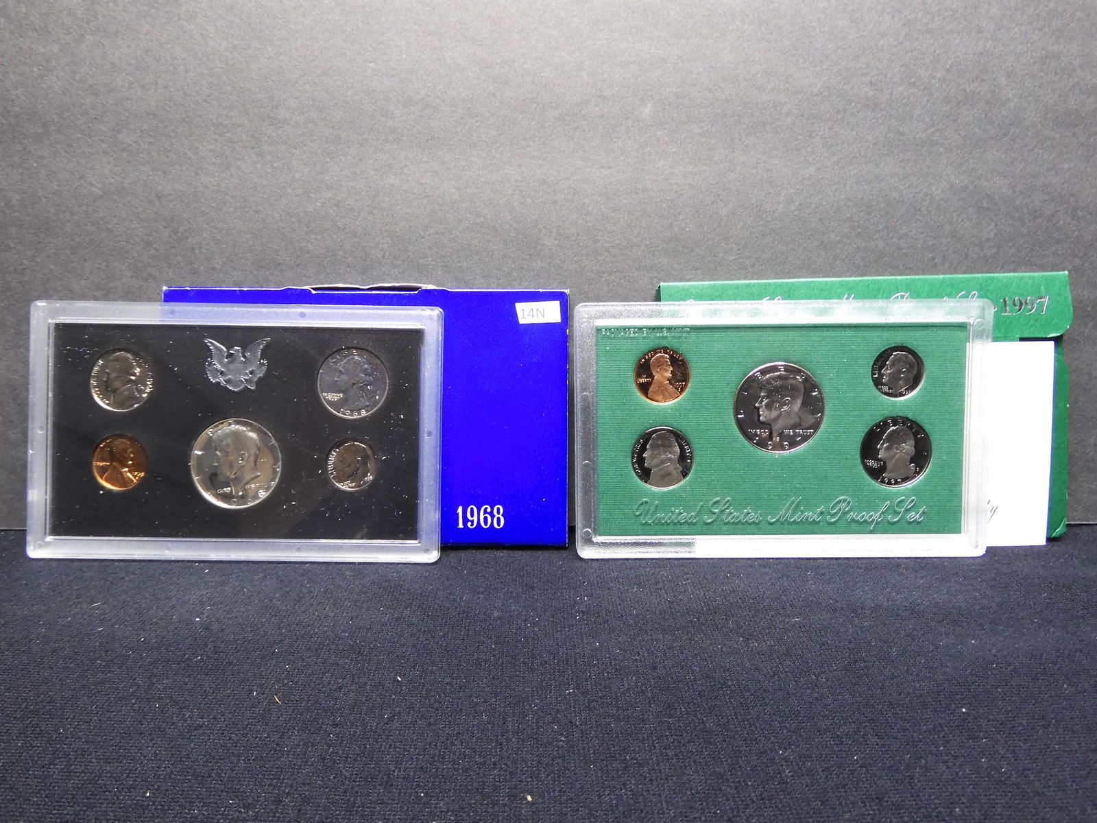 1968 and 1997 U.S. 5-Coin Proof Sets With Original (1 of 6)
