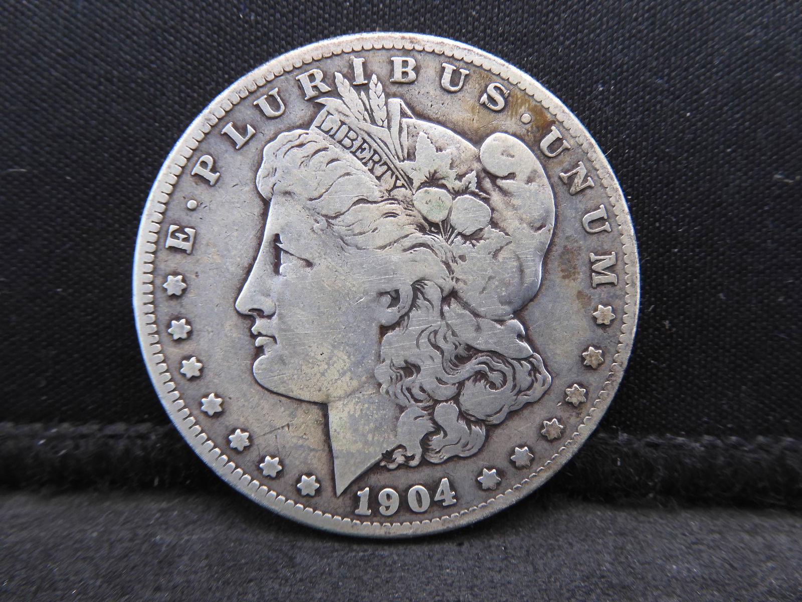 1904-S Morgan Dollar Semi Key Date  - Book Shows G4 at (1 of 3)