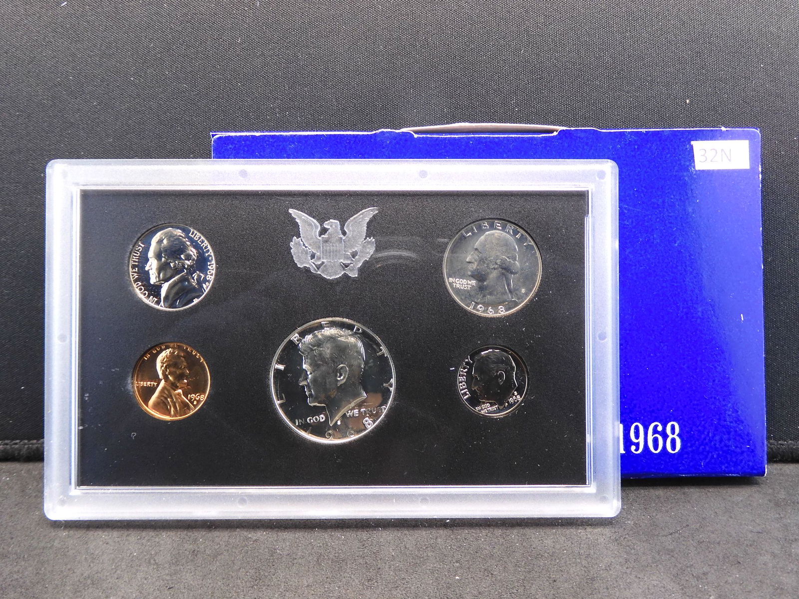 1968 United States 5-Coin Proof Set. (1 of 3)