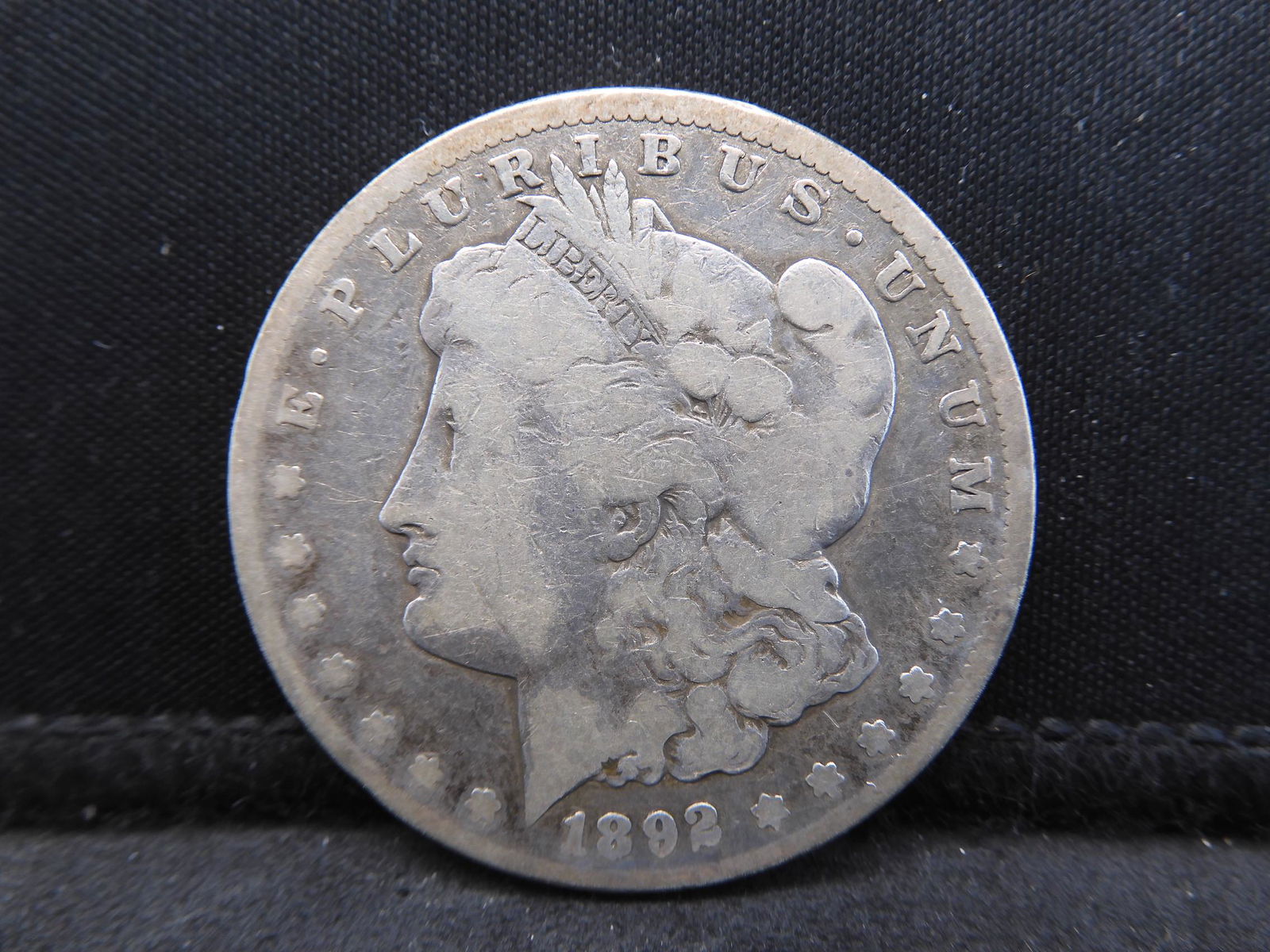1892-CC Carson City Morgan Dollar  - Book Shows G4 at (1 of 3)