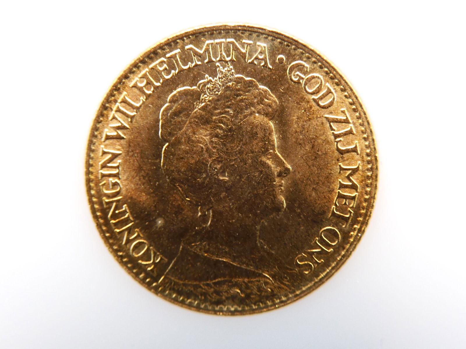 1917 Netherlands 10 Gulden Gold Coin 90% Gold -: 1917 Netherlands 10 Gulden Gold Coin 90% Gold - Weight: 6.7290g - Melt Value: $365.97 (12/29/2020)