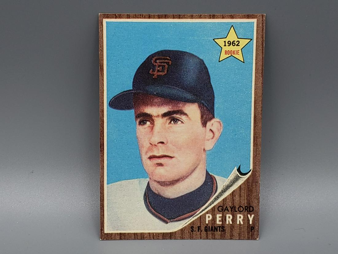 1962 Topps Gaylord Perry #199 Rookie HOF: 1962 Topps Gaylord Perry #199 Rookie HOF