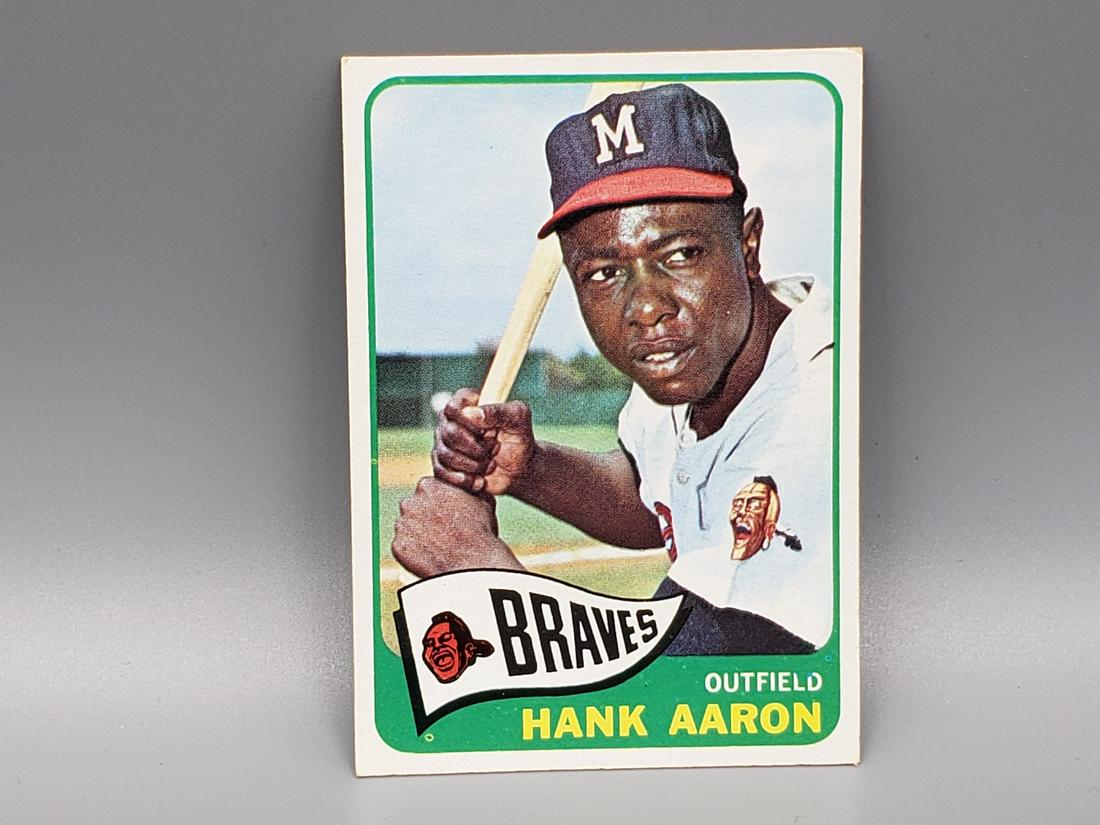 1965 Topps Hank Aaron #170 (1 of 2)