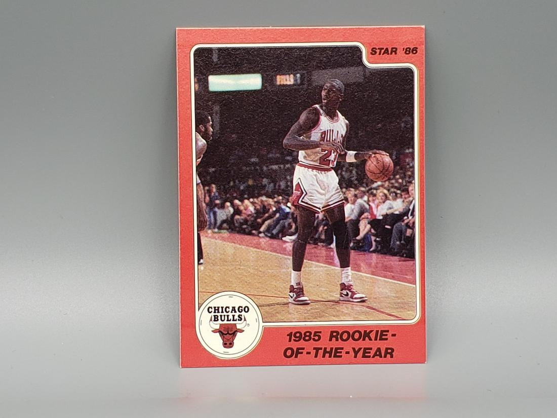 1986 Star Michael Jordan #6 Scarce (1 of 2)