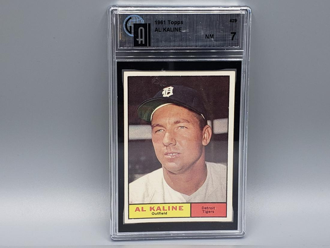 1961 Topps Al Kaline #429 GAI 7 NM (1 of 2)