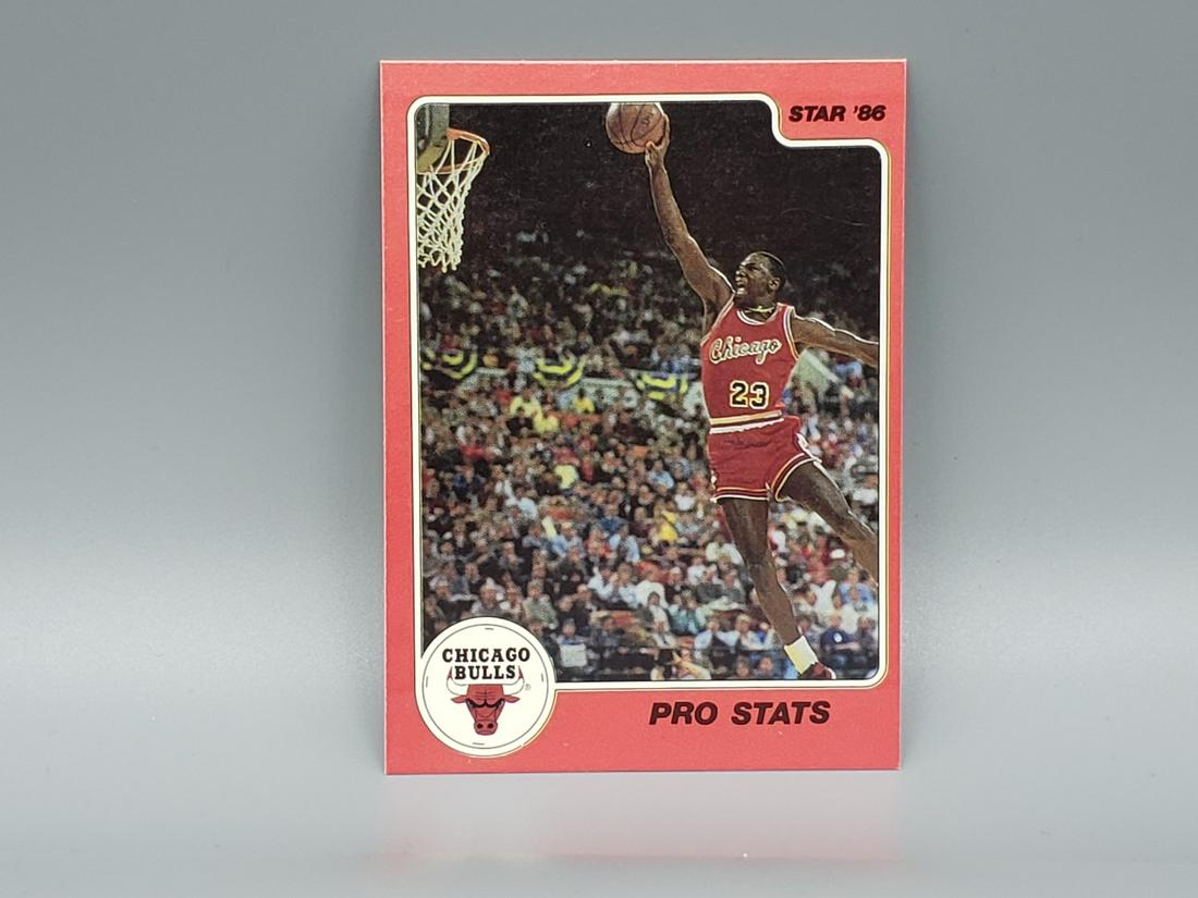 1986 Star Michael Jordan #4 Scarce (1 of 2)