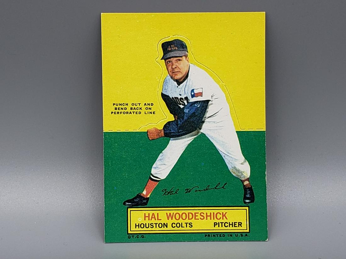 1964 Topps Stand Up Hal Woodeshick Short Print - Scarce (1 of 2)