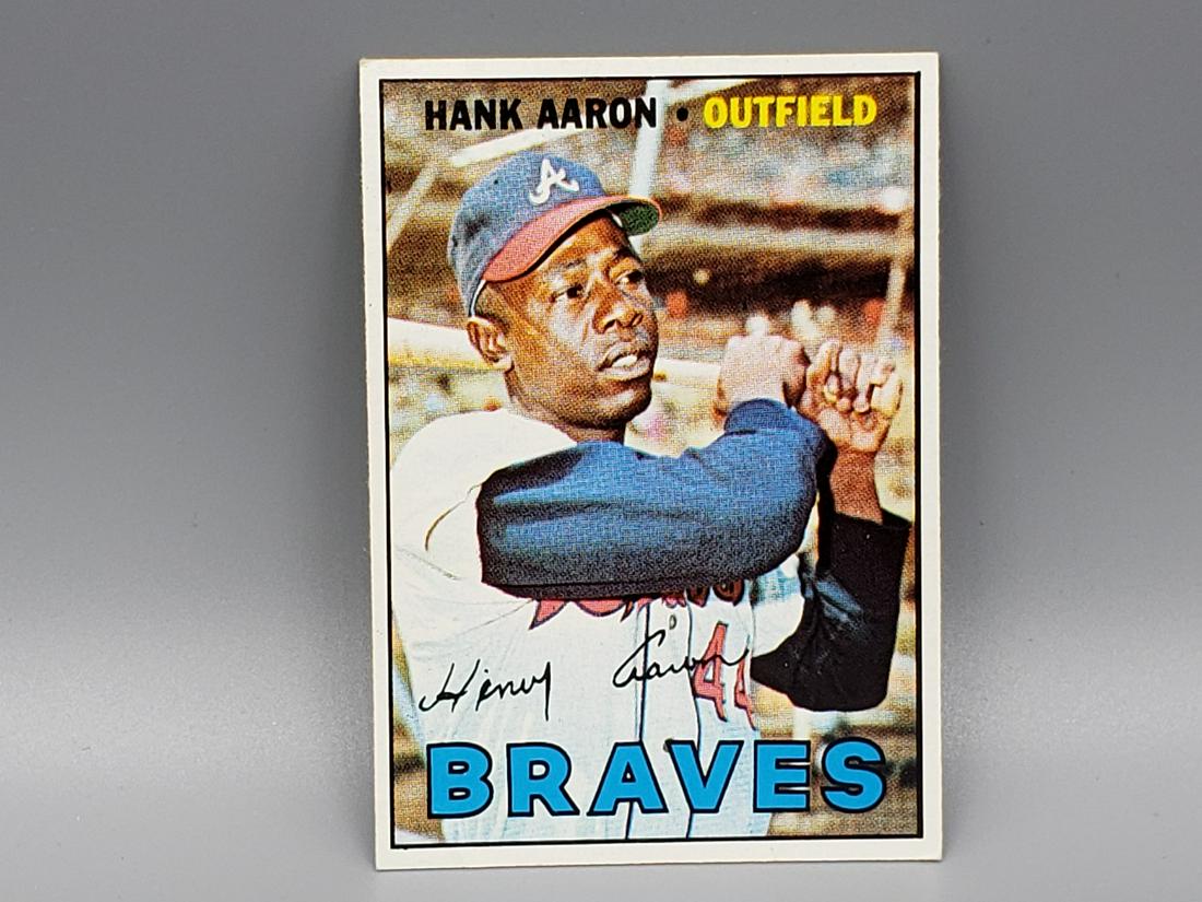 1967 Topps Hank Aaron #250 HOF (1 of 2)