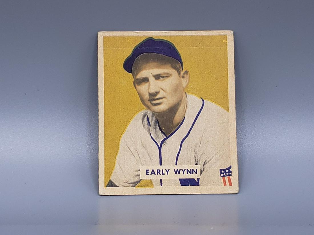 1949 Leaf Early Wynn #110 Rookie HOF (1 of 2)