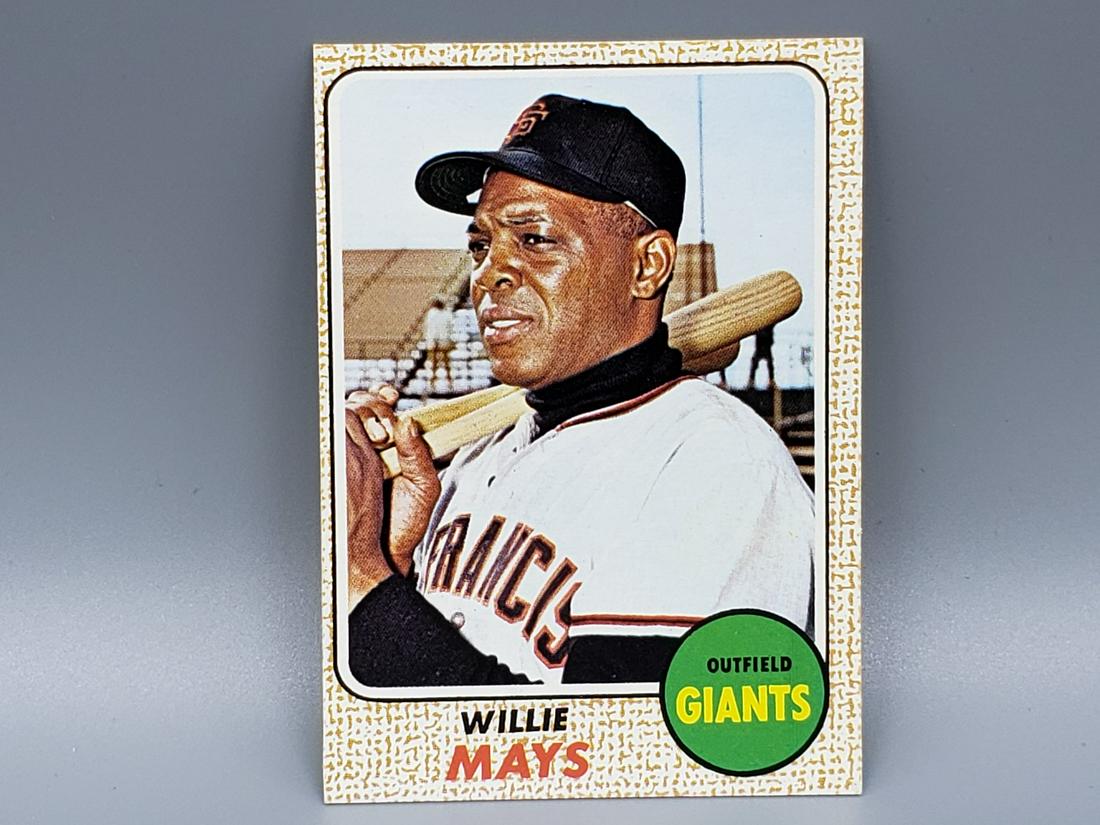 1968 Topps Willie Mays #50 HOF (1 of 2)