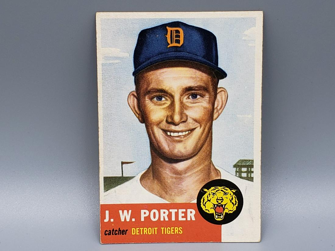 1953 Topps J.W Porter #211: 1953 Topps J.W Porter #211