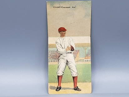 1911 T201 Mecca Double Folder Edward Grant/John McLean: 1911 T201 Mecca Double Folder Edward Grant/John McLean