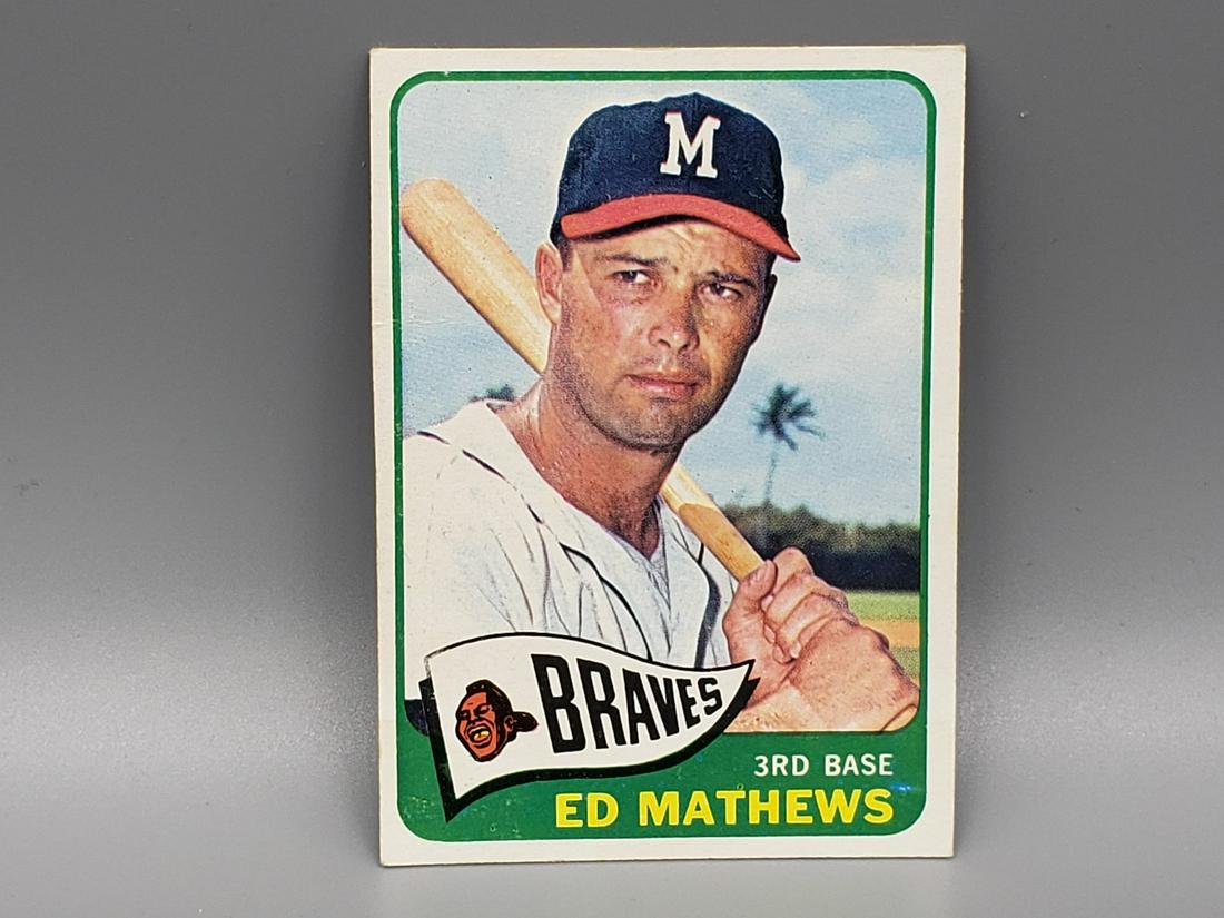 1965 Topps Ed Mathews #500 (1 of 2)