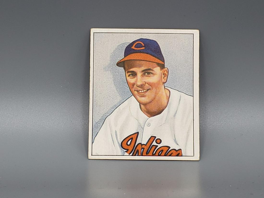 1950 Bowman Lou Boudreau 94 HOF (1 of 2)