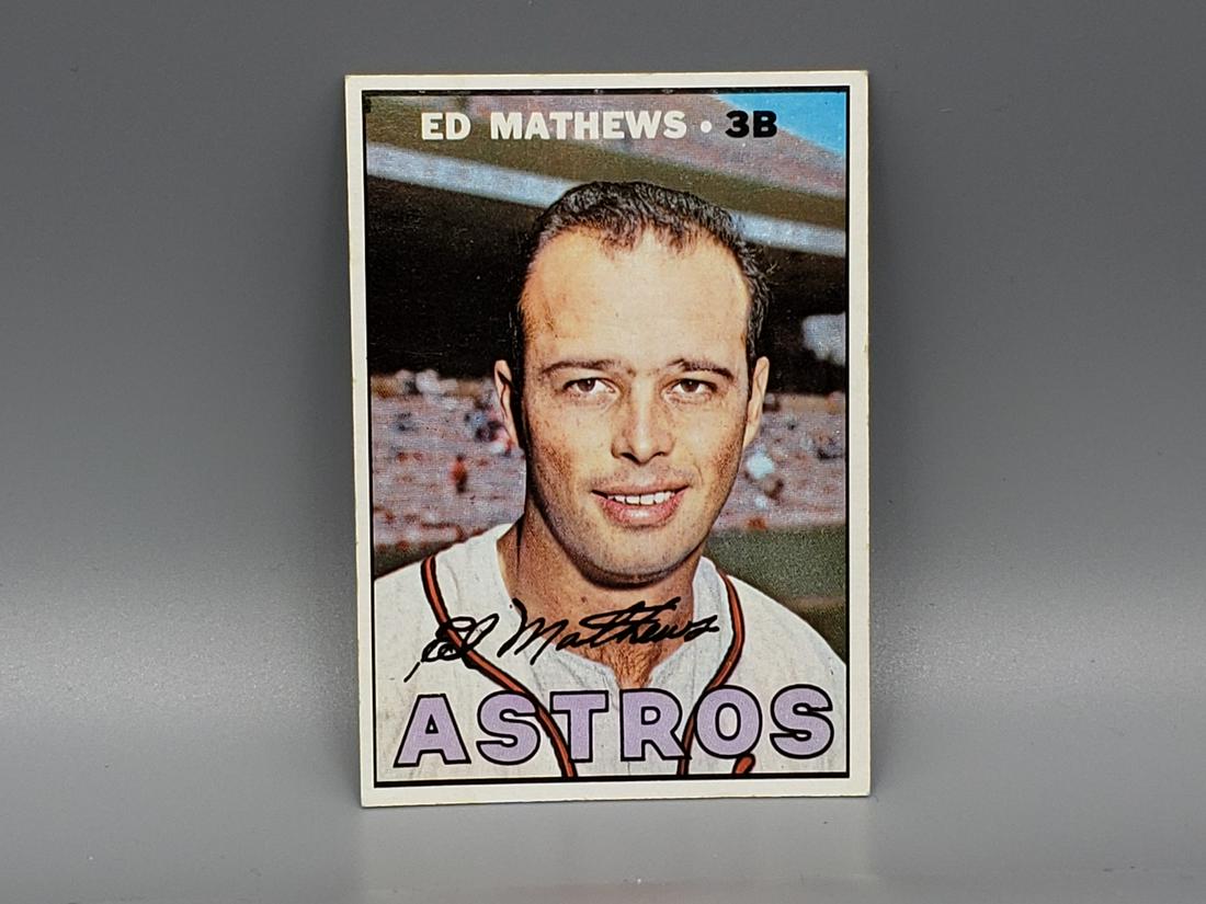 1967 Topps Ed Mathews #166 (1 of 2)