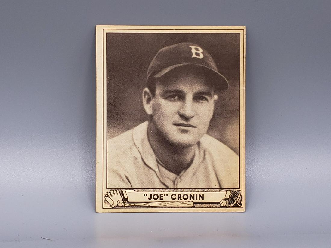 1940 Play Ball Joe Cronin #134 HOF (1 of 2)