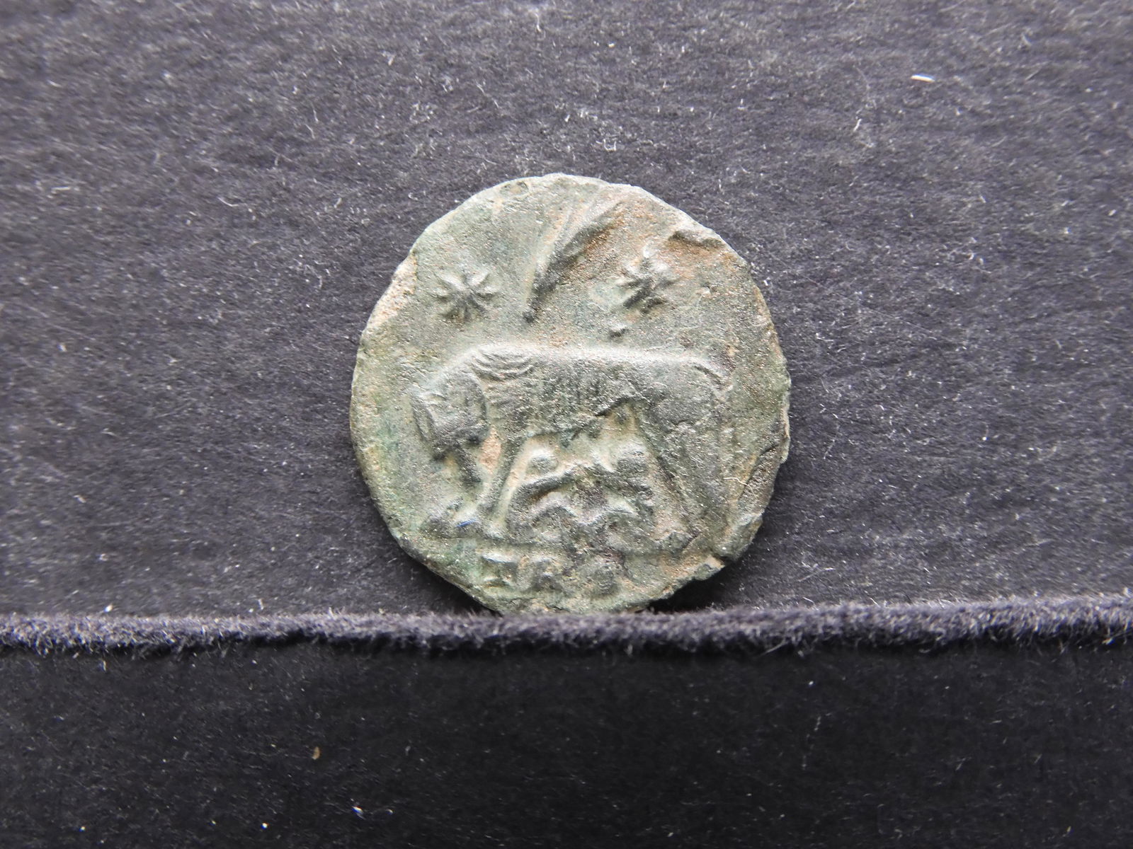 Ancient Roman Coin.  330-346 AD.  "Urbs Roma". (1 of 3)
