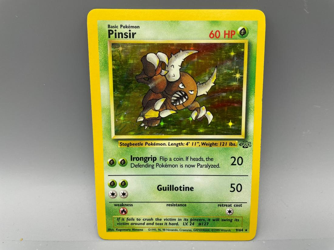 Pokemon Jungle Pinsir Holo #9/64: Pokemon Jungle Pinsir Holo #9/64