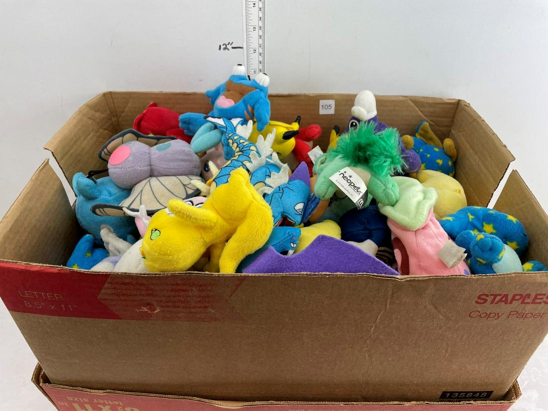 Lot of Small Sized Plush Toys - Lots of Pokemon (1 of 2)