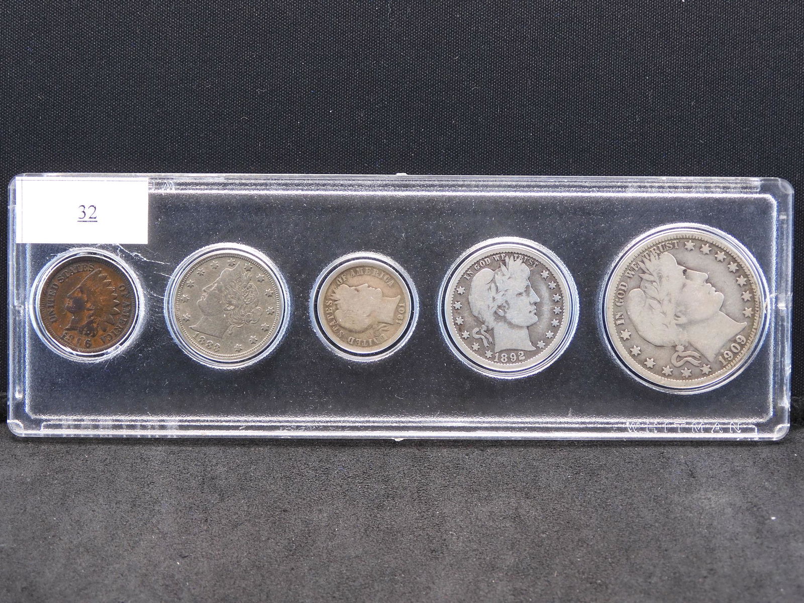 Type Set - Barber Half, Quarter, Dime with 1883 (1 of 6)