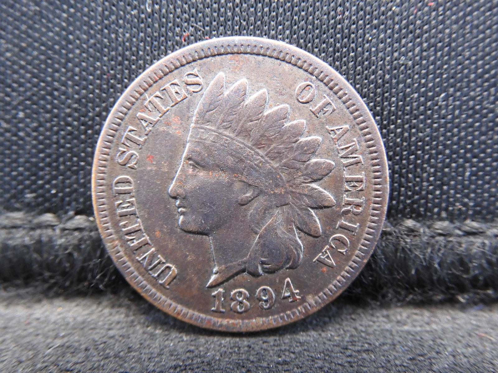 1894 Indian Head Penny Cent - Tough Date with Excellent (1 of 2)