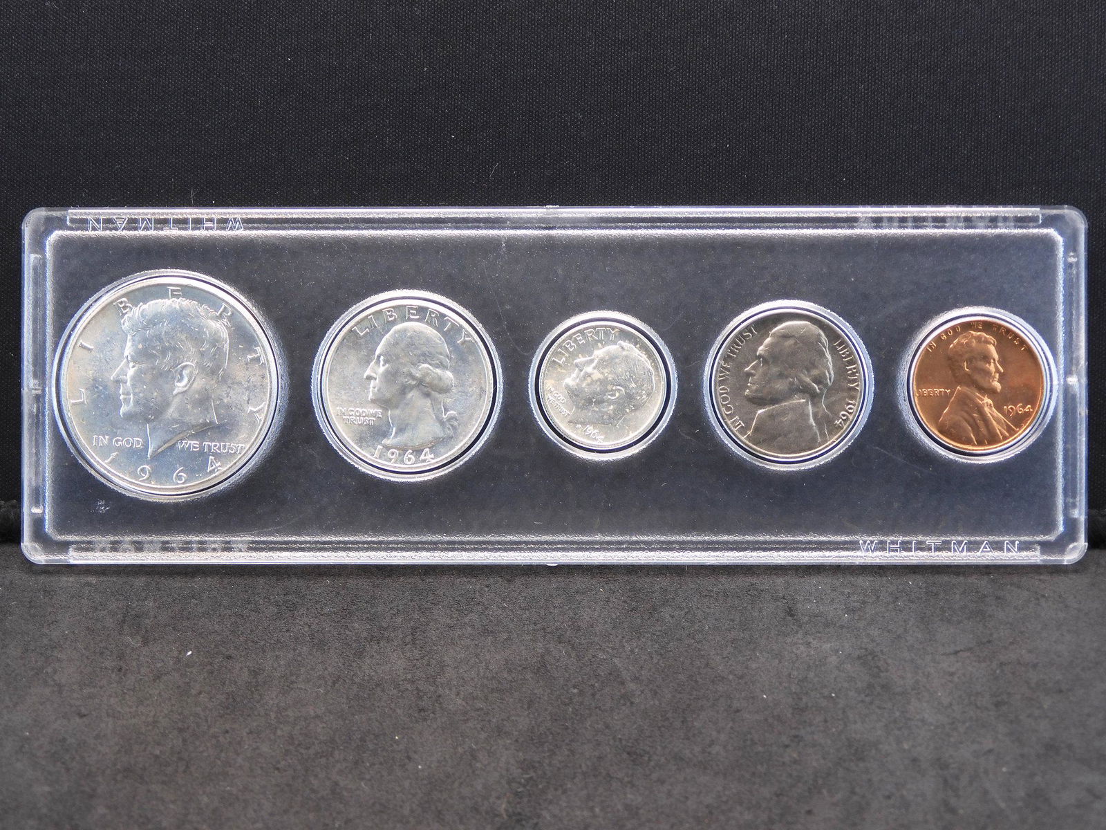 1964 Year Set - From Lincoln Memorial Cent to Kennedy (1 of 2)