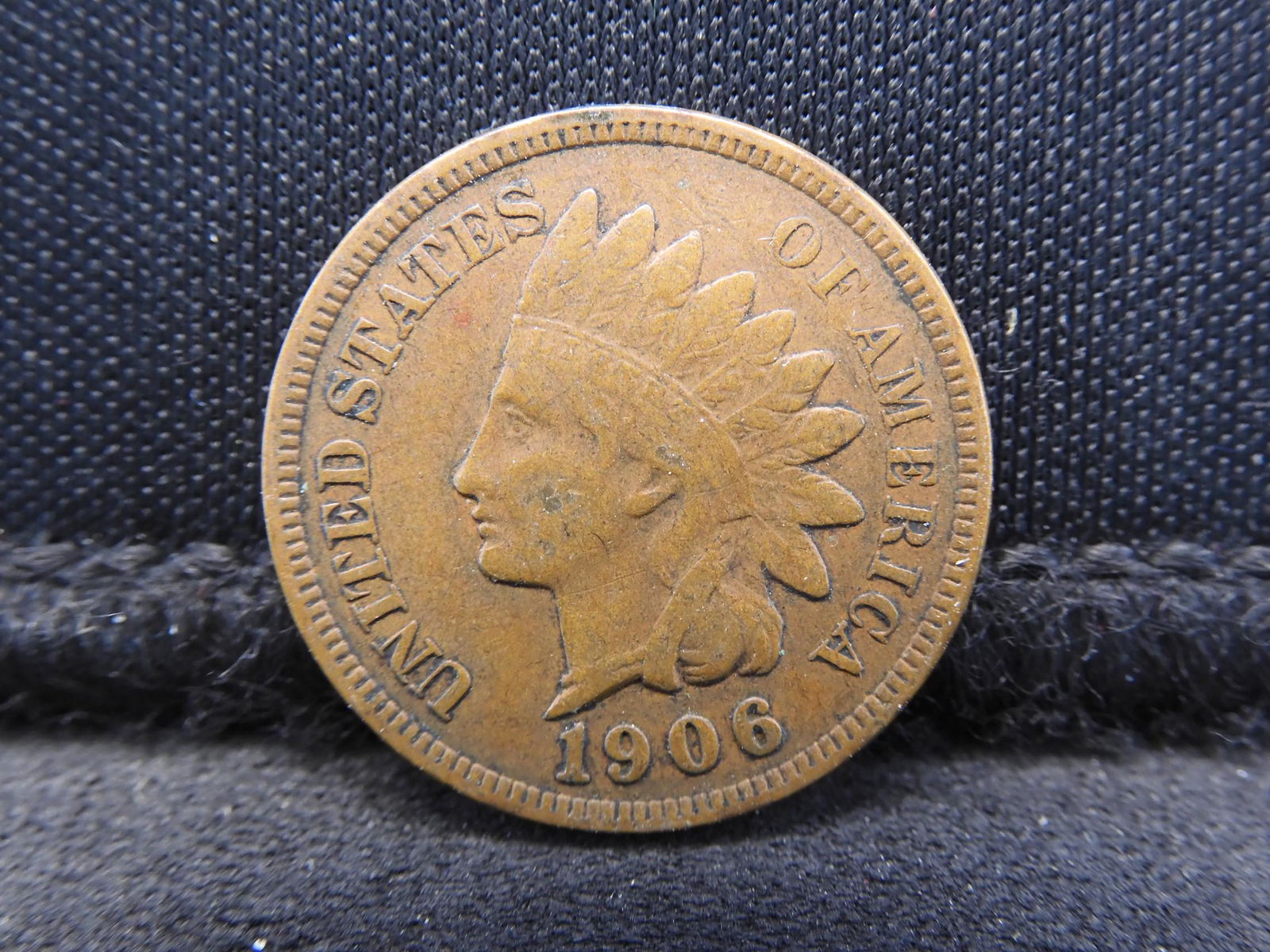 1906 Indian Head Penny Cent - Nice Detail! (1 of 2)
