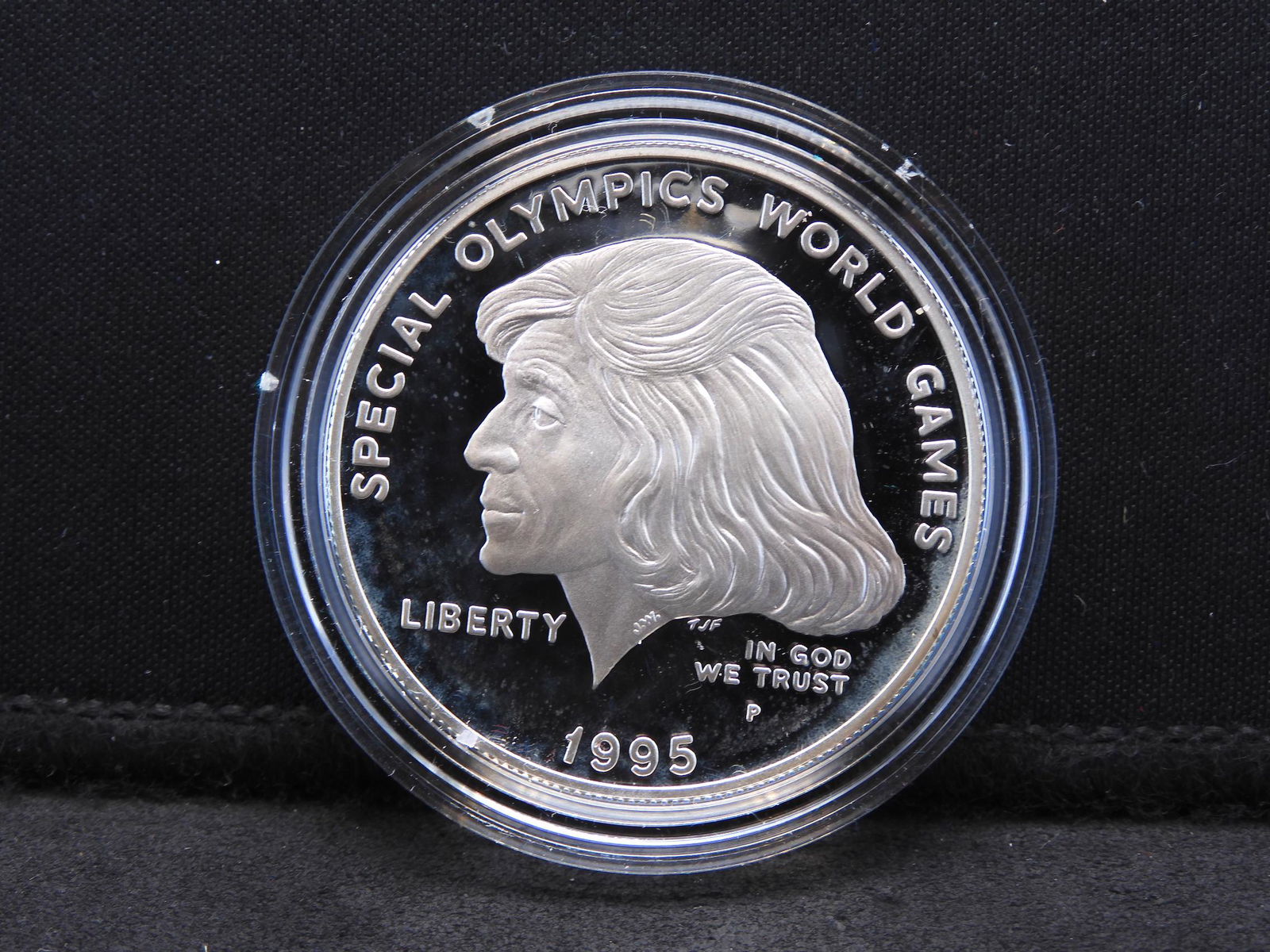 1995 Special Olympics World Games Commem Proof Silver (1 of 4)