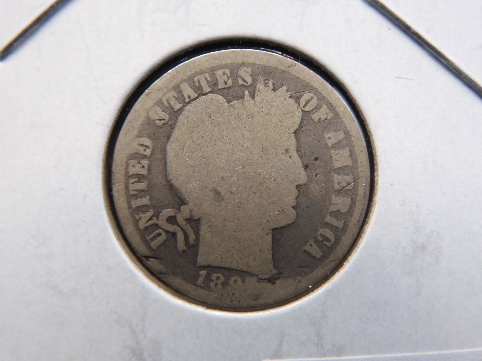1897 Barber Silver Dime (1 of 3)