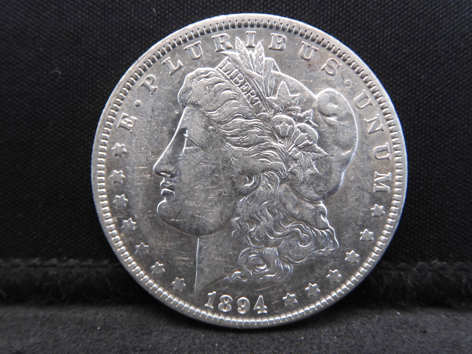 1894-O Morgan Silver Dollar - Semi Key Date in AU+ (1 of 2)