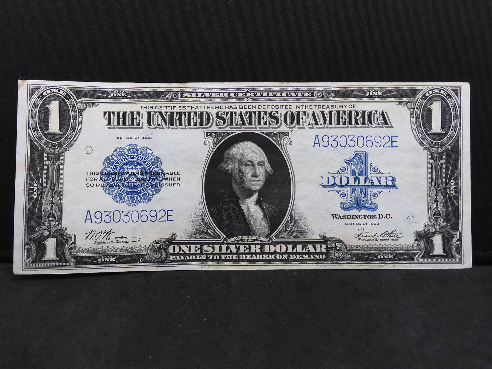 Series 1923 U.S. $1.00 Silver Certificate Note - Large (1 of 3)