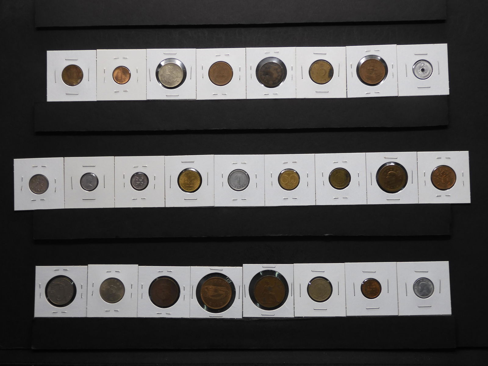 25 Carded World Coins (1 of 13)