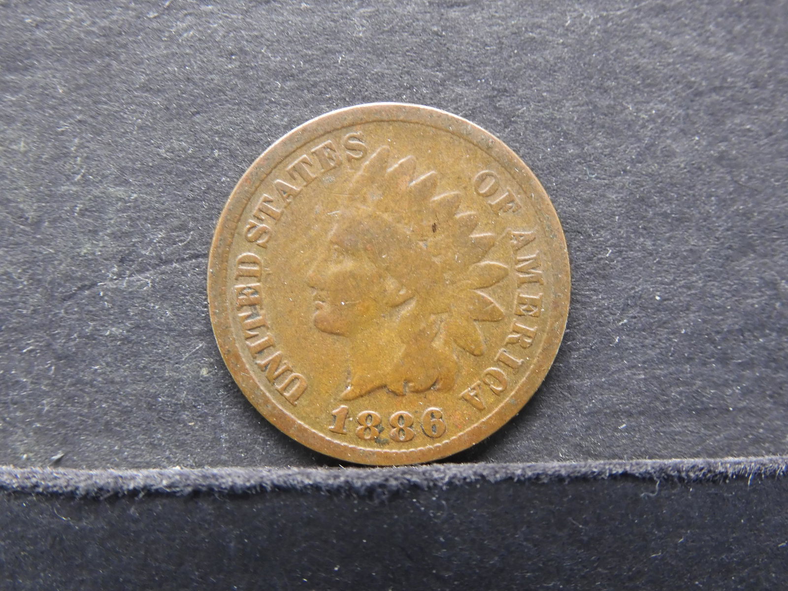 1886 Type 1 Indian Cent (1 of 2)