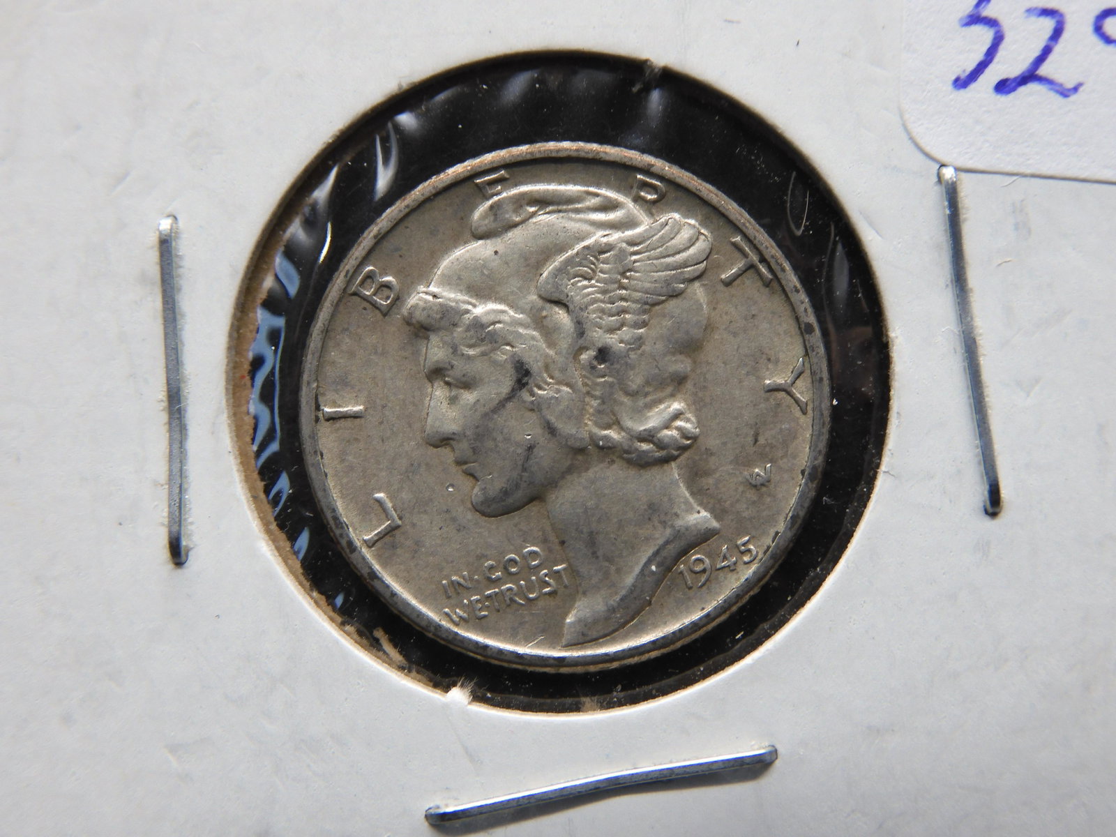 1945 SILVER LIBERTY DIME (WWII ERA): 1945 SILVER LIBERTY DIME (WWII ERA)