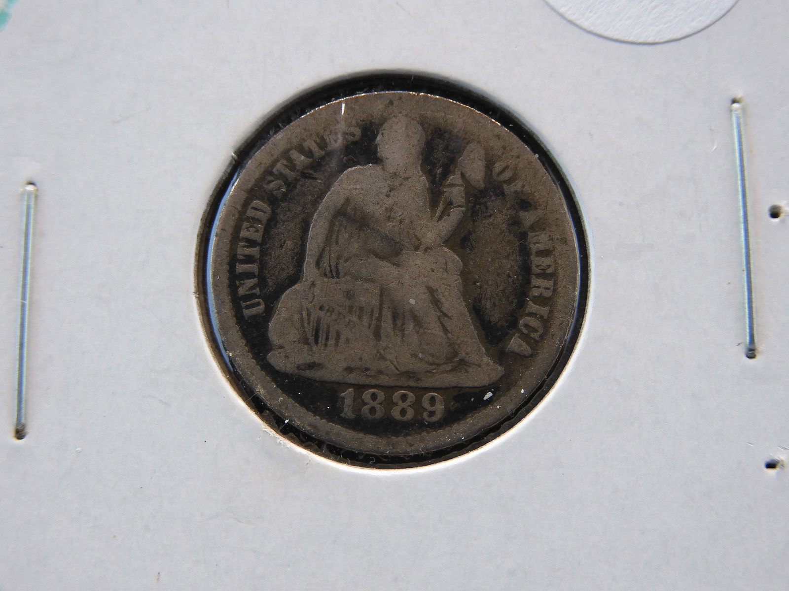 1889 Seated Liberty Dime (1 of 3)