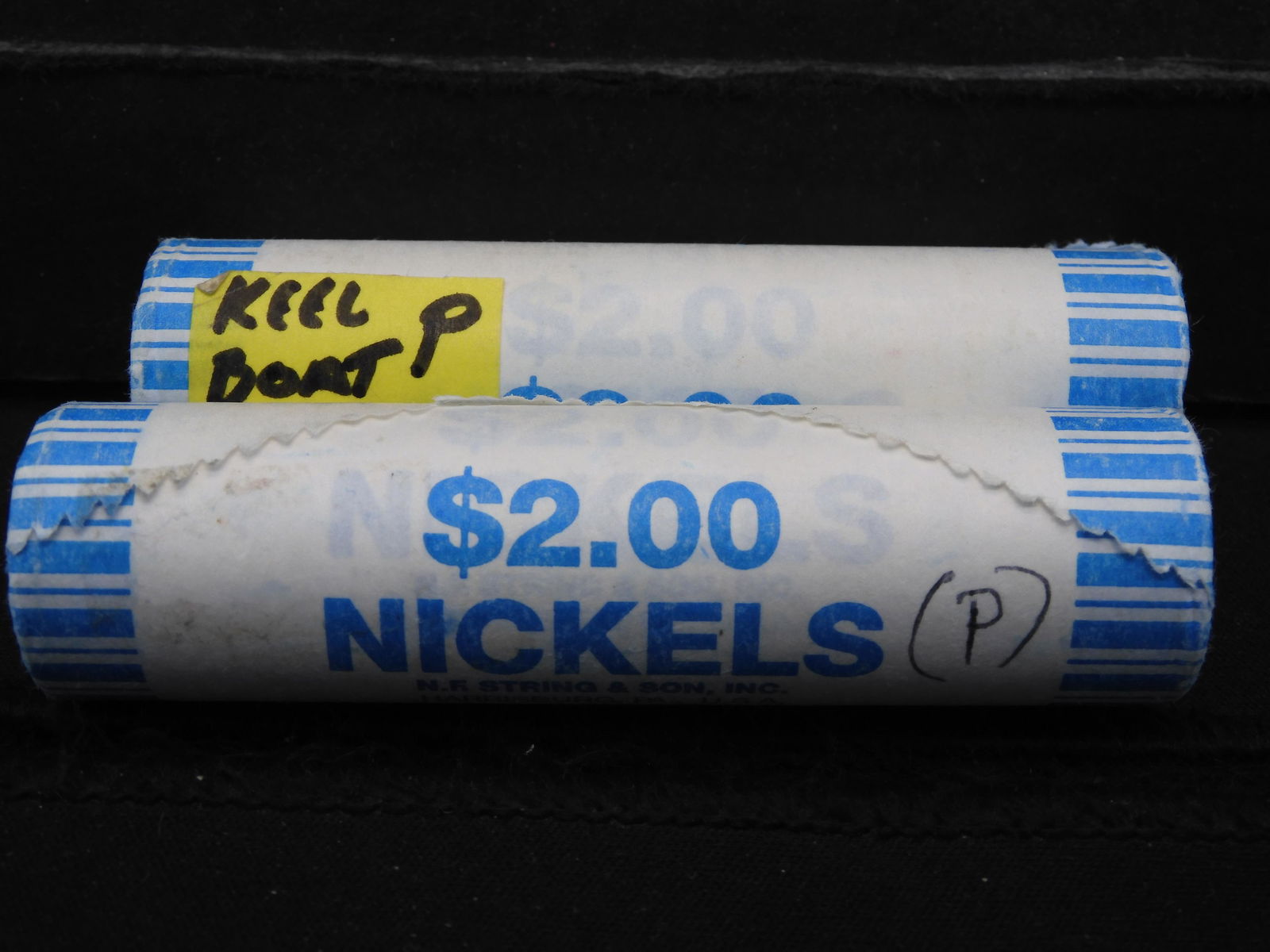 2- Gem BU original Bank wrapped rolls of 2004 Keelboat (1 of 3)