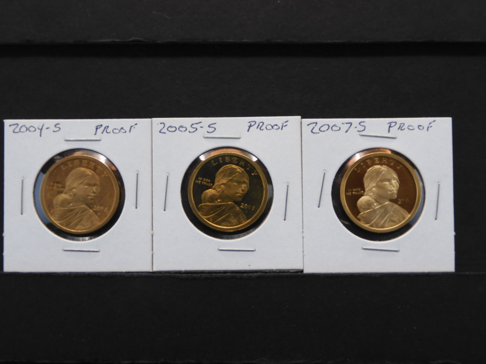 2004-S, 2005-S and 2007-S Proof Native American (1 of 7)