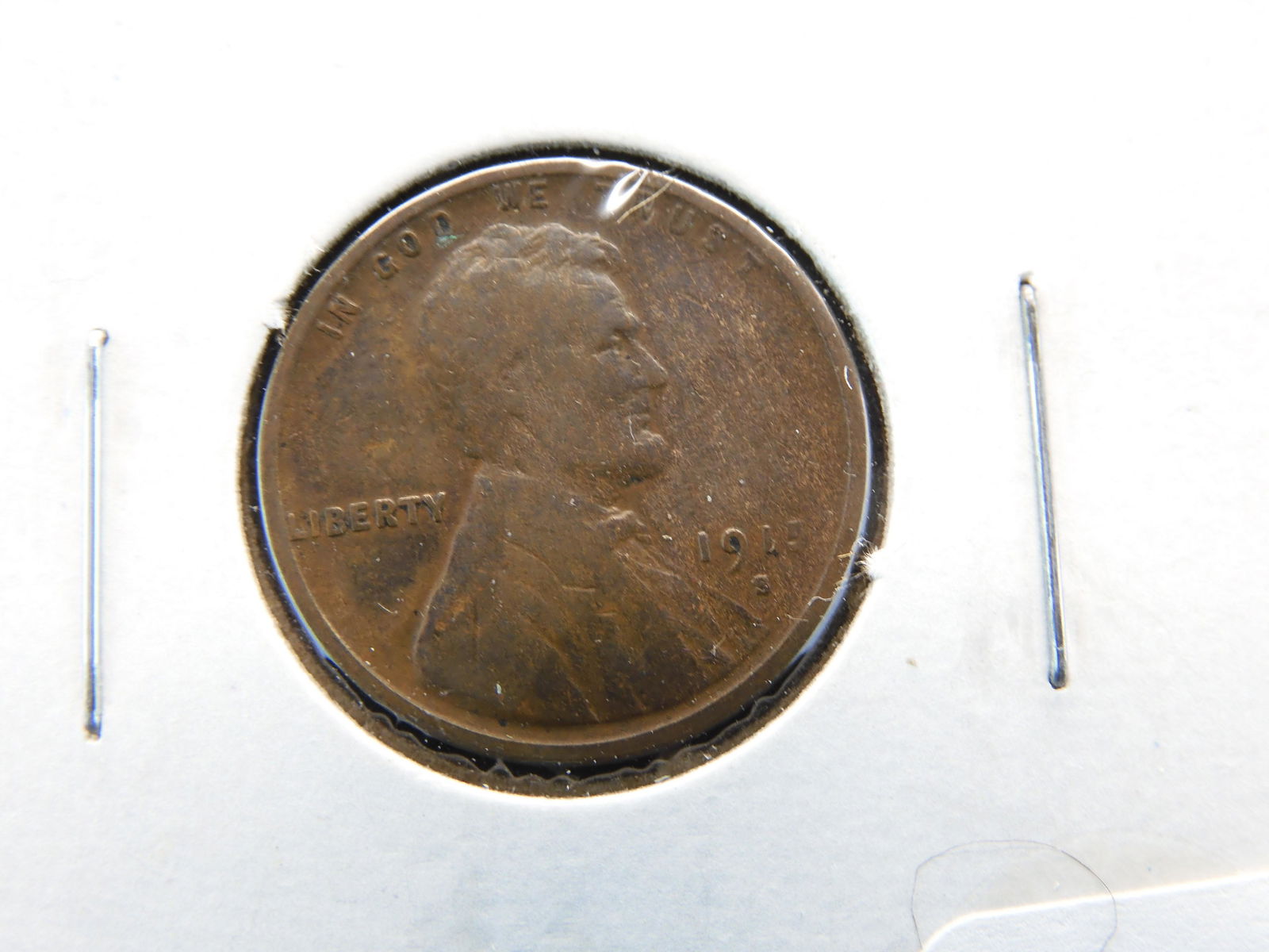 1915-S Semi-Key Lincoln Cent with nice detail. (1 of 3)