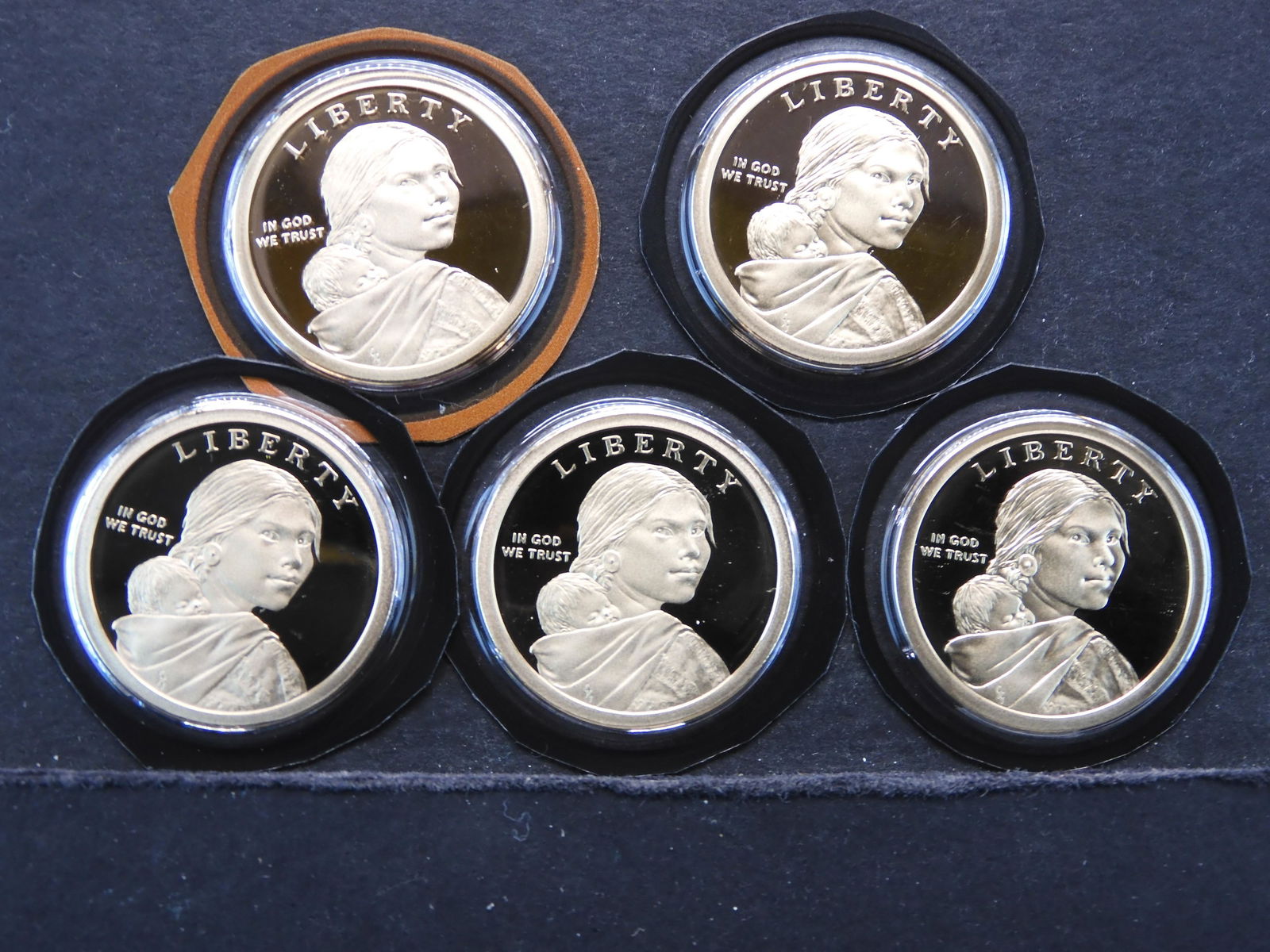 5-2019-S Proof Native American Sacagawea Dollar Coins (1 of 2)