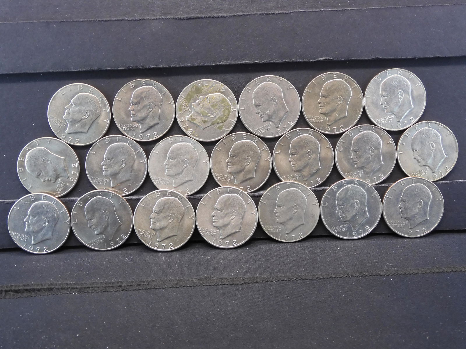 20 various date Ike Dollars (1 of 5)