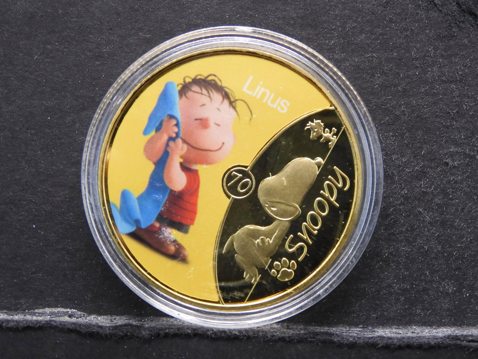 (LINUS/SNOOPY), PROOF, Novelty, NO GOLD/NEW!: (LINUS/SNOOPY), PROOF, Novelty, NO GOLD/NEW!