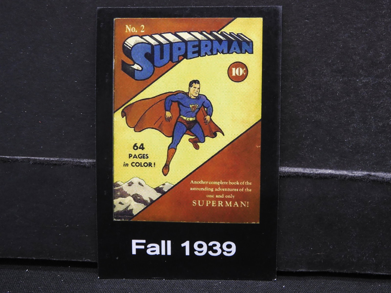 (SUPERMAN 10C/1939 COMIC BOOK) MAGNET FOR: (SUPERMAN 10C/1939 COMIC BOOK) MAGNET FOR FRIDGE/LOOKER/TOOL BOX, NEW!