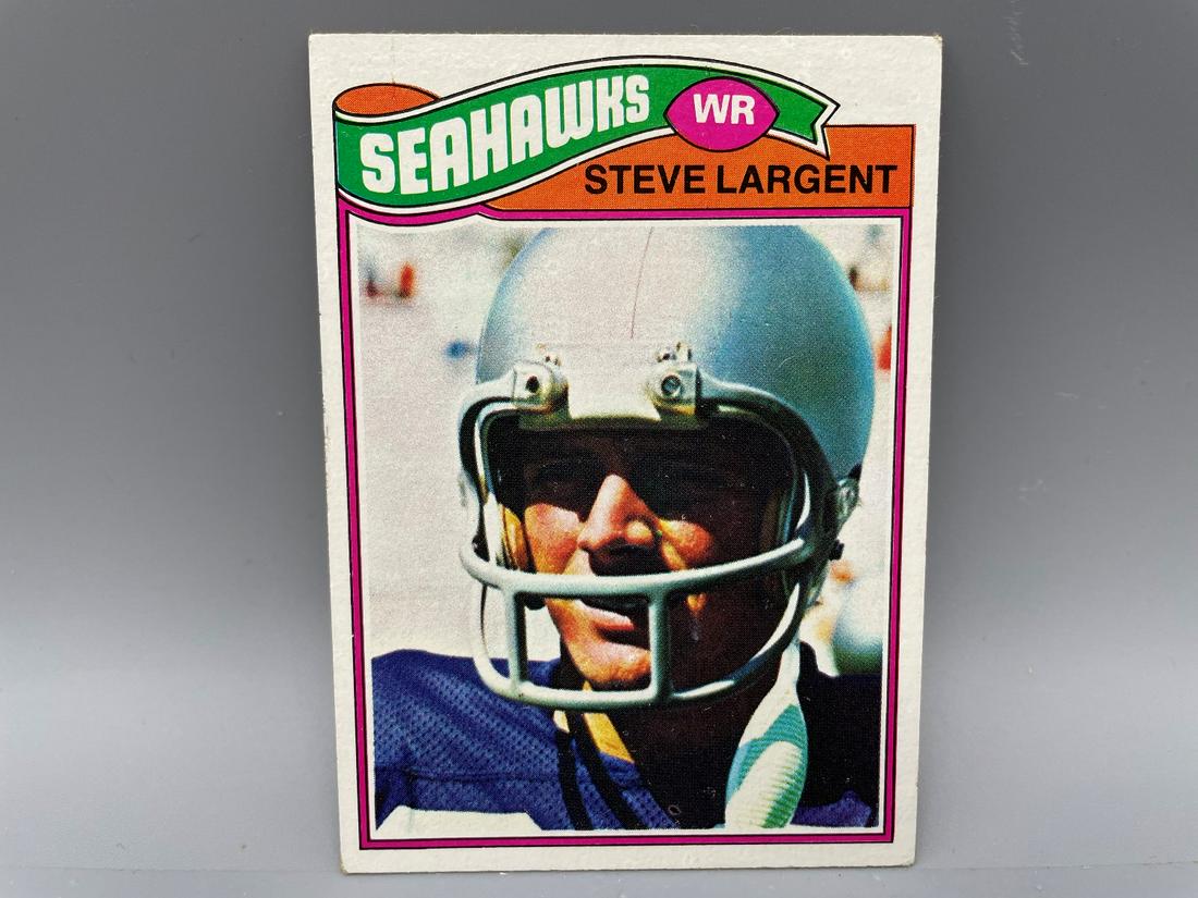 1977 Topps Steve Largent #177 Rookie HOF (1 of 2)