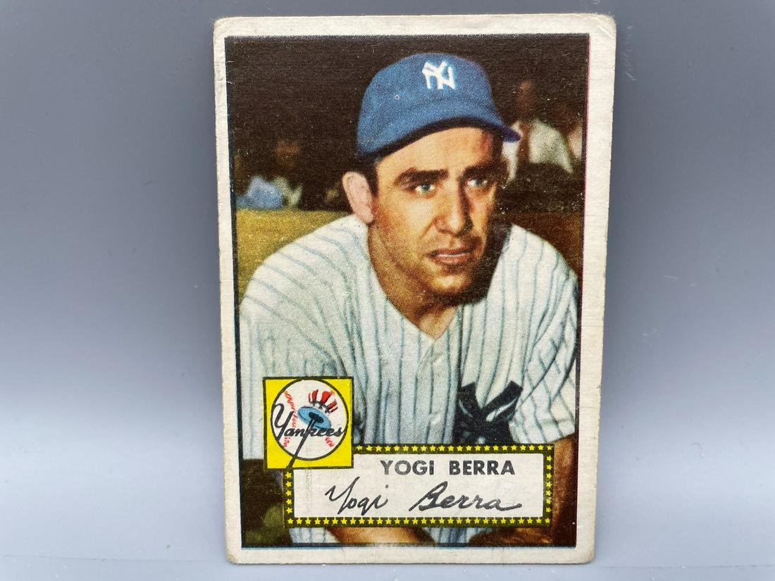 1952 Topps Yogi Berra #191 HOF: 1952 Topps Yogi Berra #191 HOF