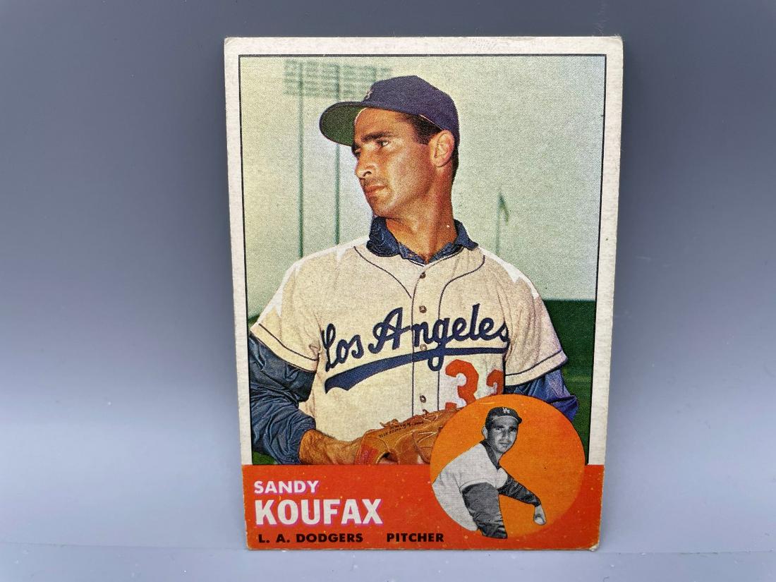1963 Topps Sandy Koufax #210 HOF (1 of 2)